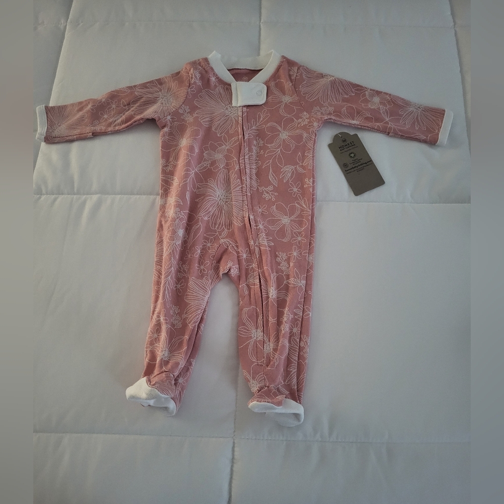 Floral Pink Kids One Piece